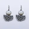 Sterling silver with mother of pearl