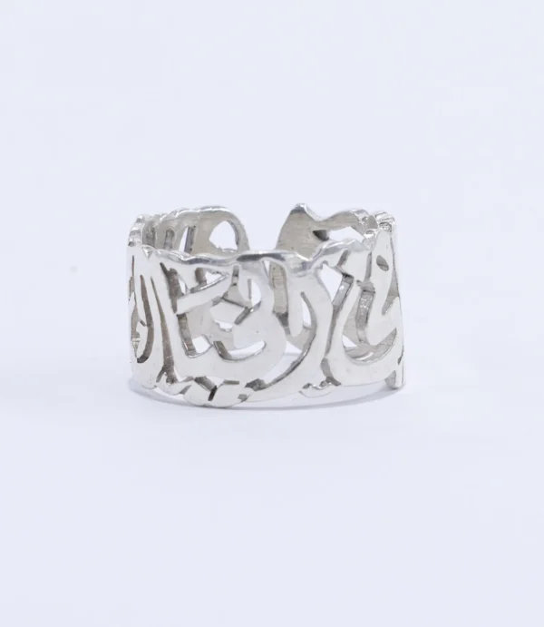 خاتم فضه مصري عيار ٩٢٥