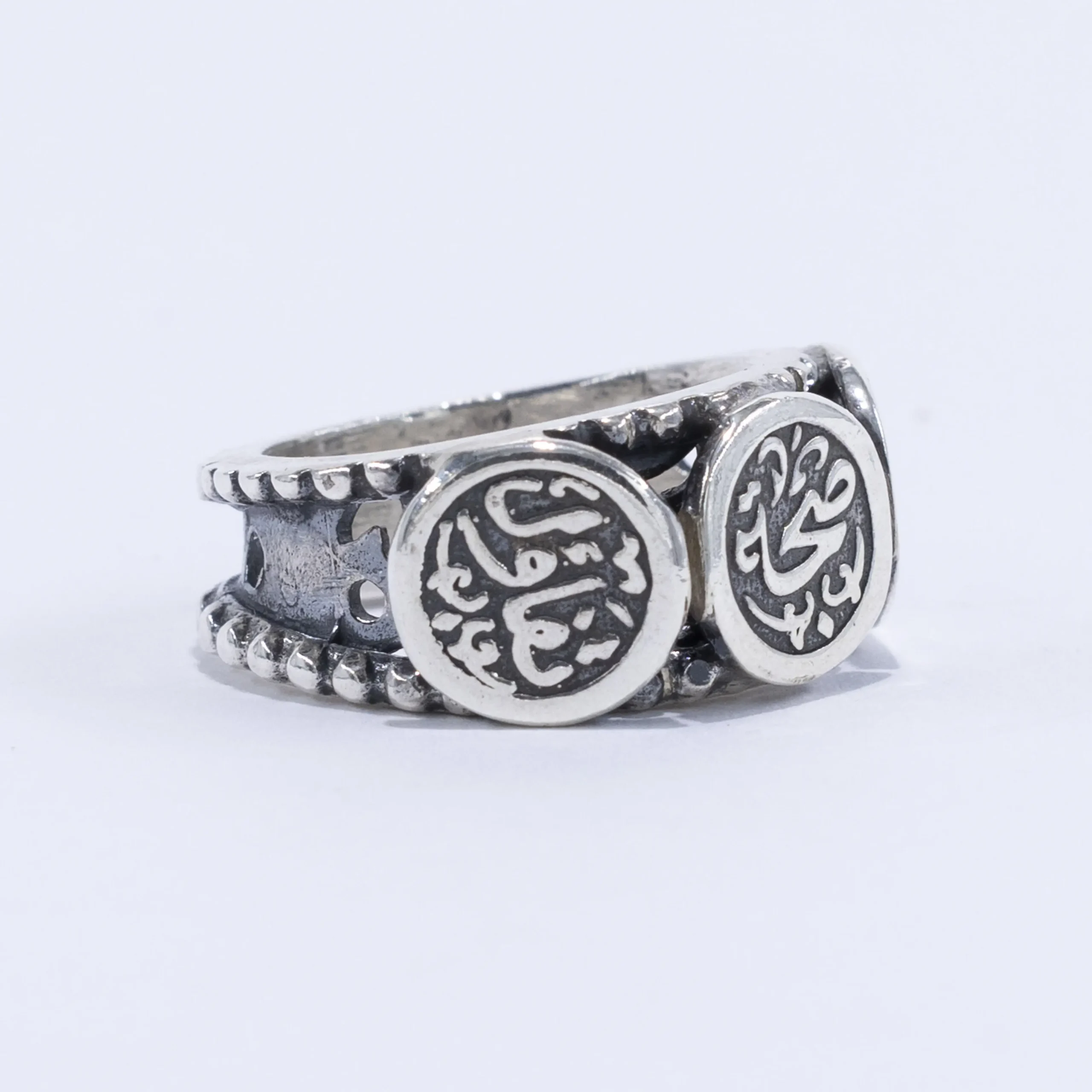 925 Sterling silver oval ring - Image 2