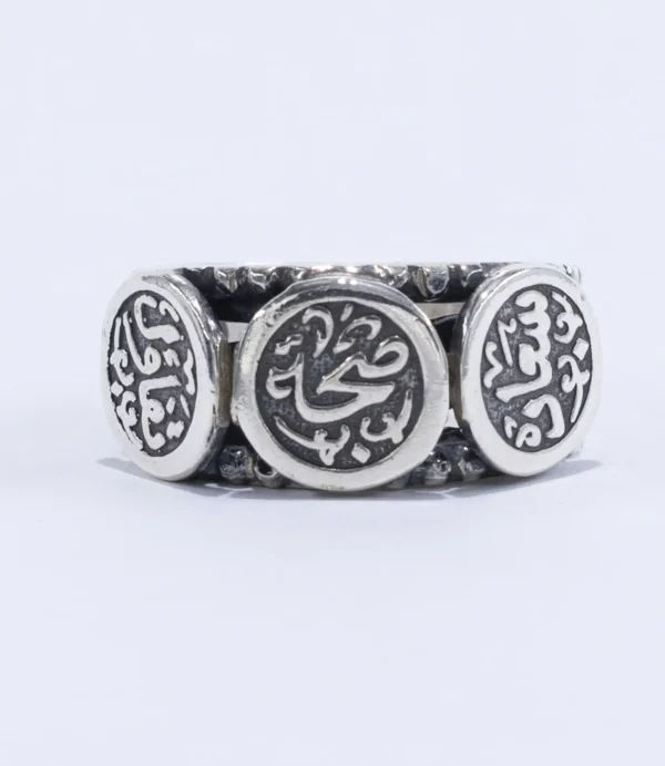 خاتم فضة عربي عيار ٩٢٥<br>