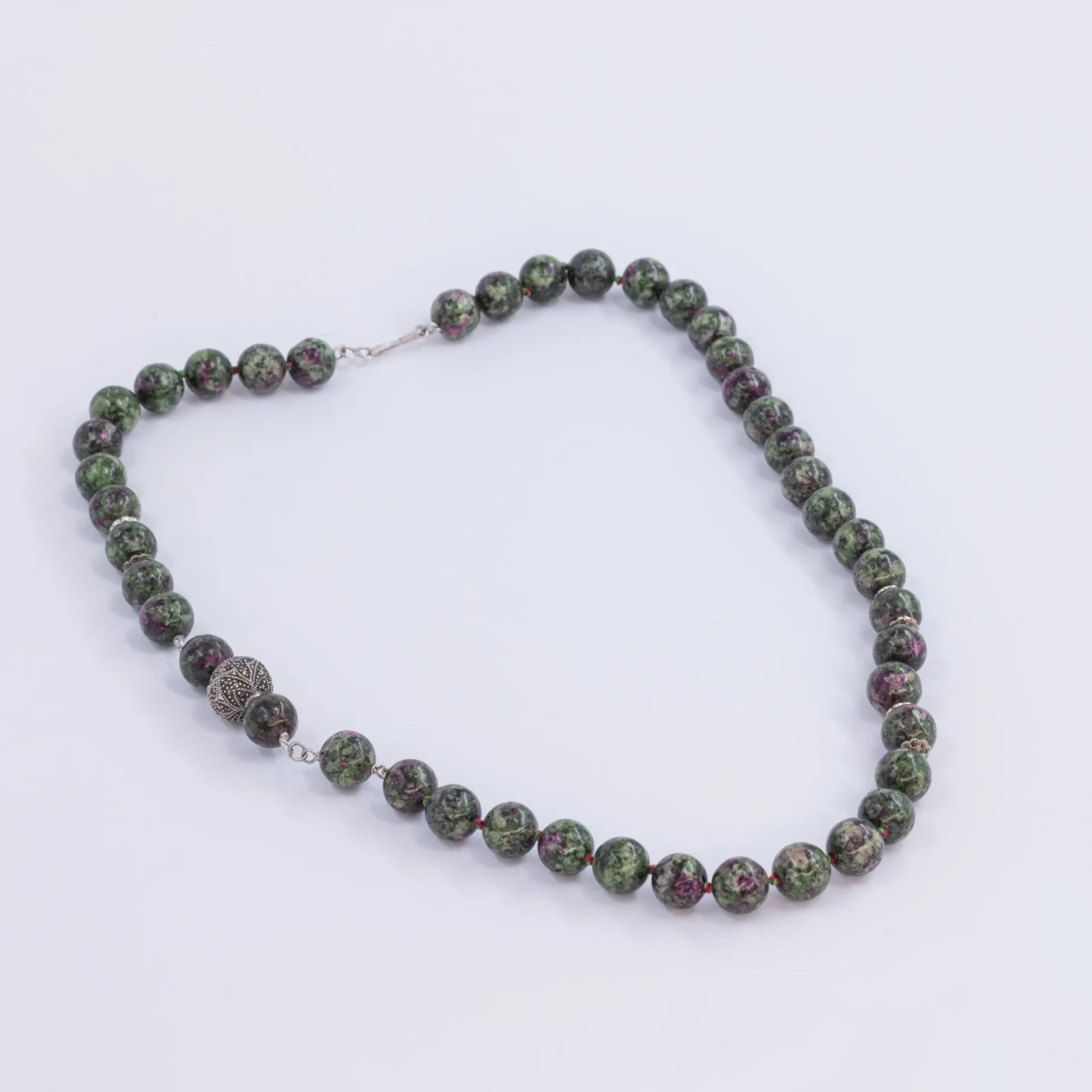 Ruby Zoisite Necklace
