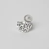 Ring with Mother of Pearl Inlay – “سعاده وحب Engraving